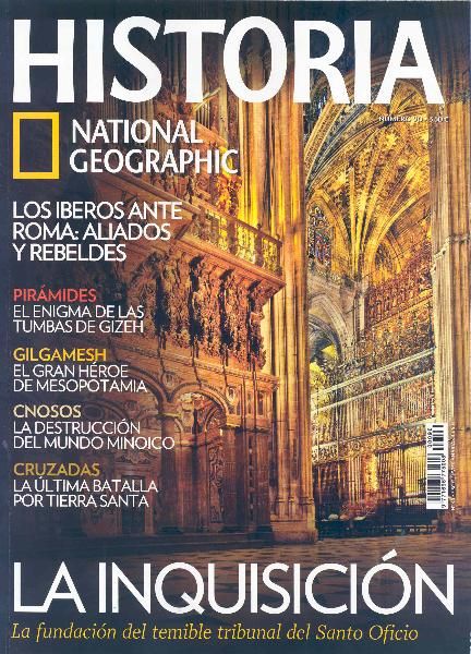El ultimo numero de historia - National Geographic dedica un artículo a Urdaneta