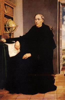 Andrés de Urdaneta. Cuadro de Víctor Villán de Aza