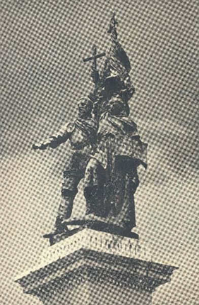 Urdaneta y Legazpi. Monumento en Manila