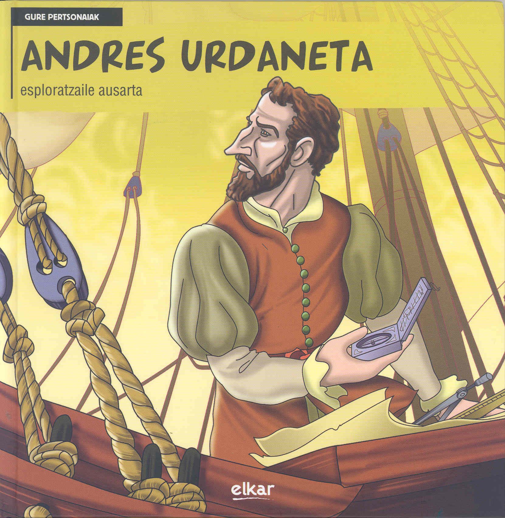 Urdaneta, uno de los protagonistas de la colección “Gure pertsonaiak”
