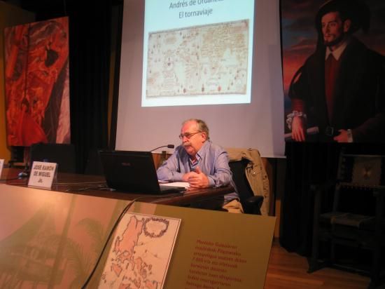 Charla de José Ramón de Miguel en el 450 aniversario del Tornaviaje